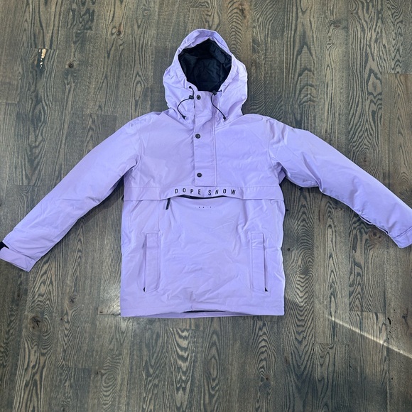 DOPE Lavender Hooded Jacket - Picture 3 of 5